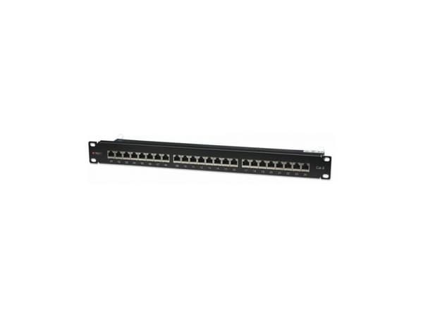 Techly 24 x RJ45 Cat.6, IEEE 802.3, IEEE 802.3ab, IEEE 802.3u, 10/100/1000Base-T(X), Snabb Ethernet, Gigabit Ethernet, 1000 Mbit/s, RJ-45, Guld Svart