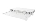 Miniatyrbilde 4 av 5: DIGITUS DN-96200-QL - Spleiseboks for fiberoptikk - grå, RAL 7035 - 1U - 19"