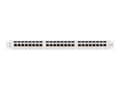 Pikkukuva 4 / 5: Lanberg PPSA-1024-S, Cat6a, F/UTP (FTP), Harmaa, ABS, Metalli, Telinekiinnitys, 1U