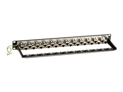 Black Box CAT6a - Koblingspanel - CAT 6a - 1U - 19" - 24 porter - TAA-samsvar