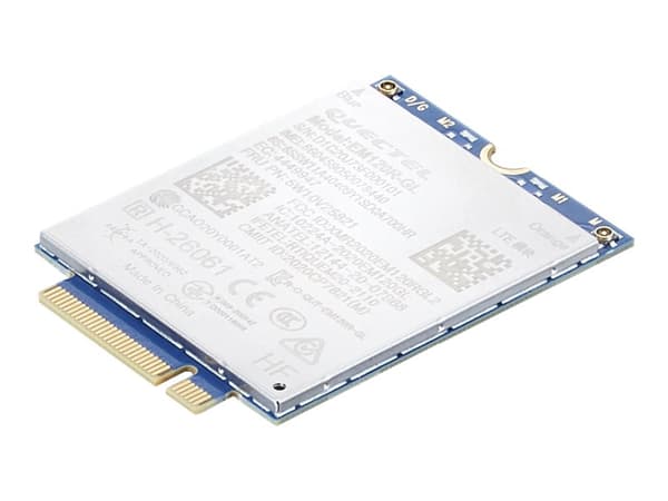 Quectel EM120R-GL - Trådløs mobilmodem - 4G LTE Advanced - M.2 Card - 600 Mbps - for ThinkPad X1 Carbon Gen 9 20XW (oppgraderbar til WWAN), 20XX (opp