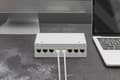 Miniatyrbilde 3 av 5: DIGITUS - Koblingspanel - modular - veggmonterbar, bordtopp - skjermet - RJ-45 X 8 - lysegrå, RAL 7035 - 1U - 10"