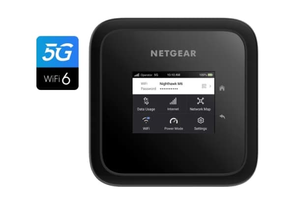 NETGEAR Nighthawk M6 - Mobilsone - 5G - 2.5 Gbps - 1GbE, 802.11ax, Wi-Fi 5