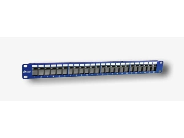 Emiternet PANEL 19" 24XRJ45 UTP 1U UARMED