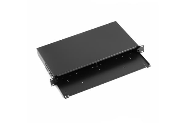 Digitus DN-96200-BL-QL, Sort, Stål, Rackmontering, 1U, 483 mm, 240 mm Sort
