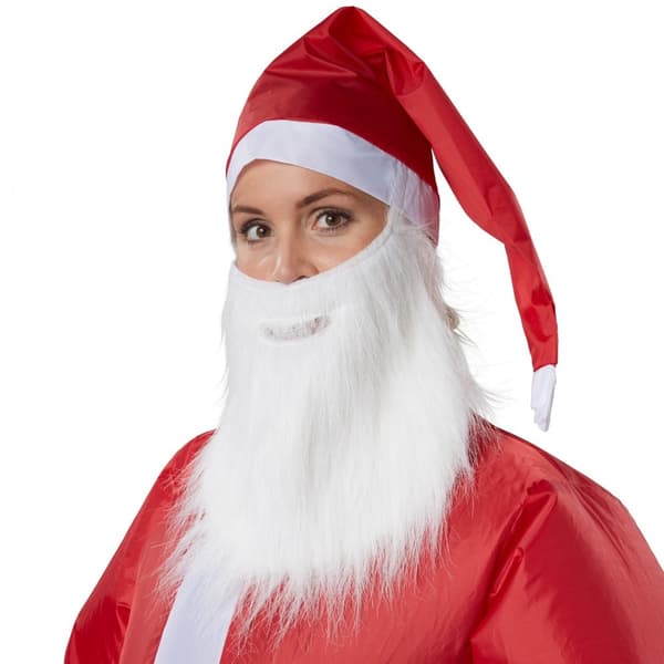 Ridande dräkt Santa Claus - röd