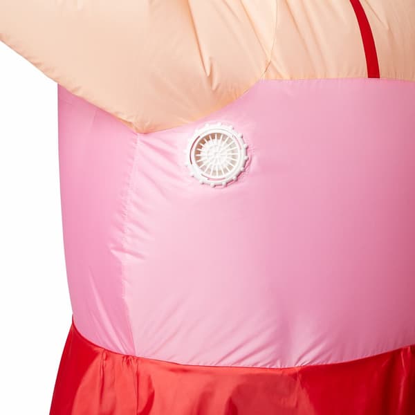 Uppblåsbar maskeraddräkt Ballerina - rosa
