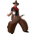 Miniatyrbillede 1 af 9: Oppustelig cowboy - sort/brun