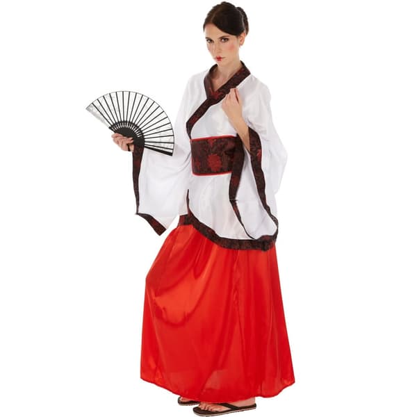 Flot asiatisk inspireret kostume