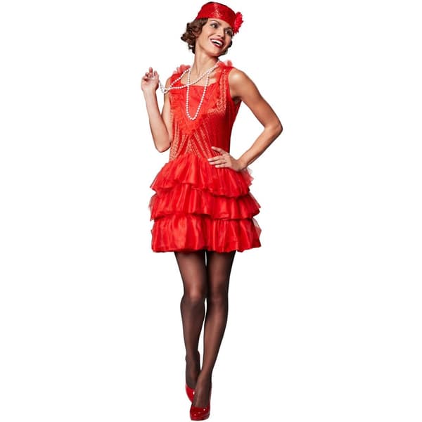Savoy 20'er kostume Rød XL