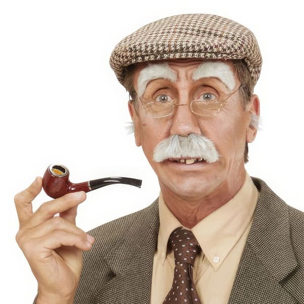 Gammel Mand Moustachesæt