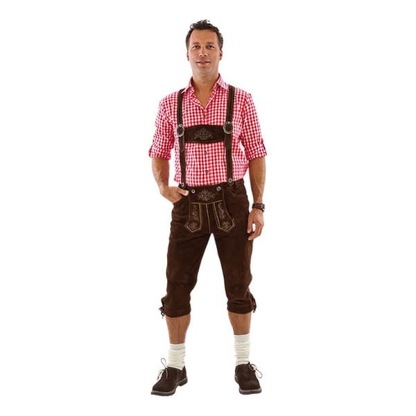 Oktoberfest Lederhosen Brune Deluxe