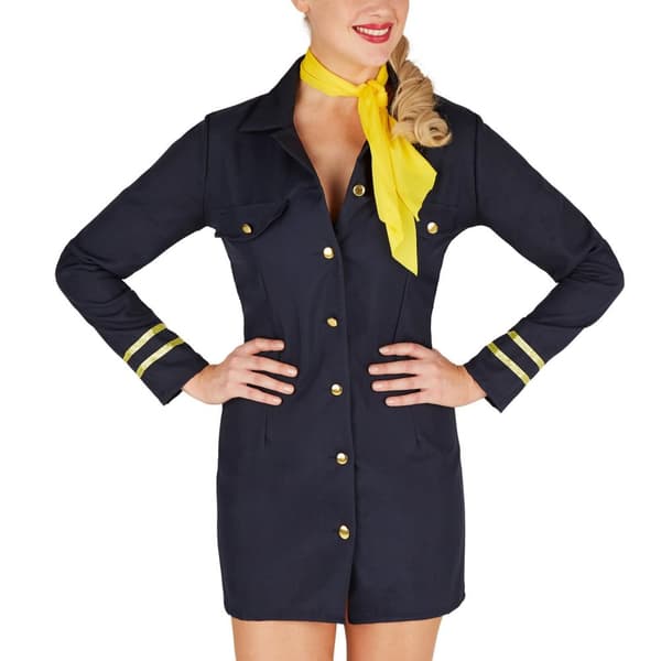 Stewardesse kostume
