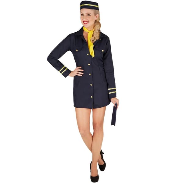 Stewardesse kostume