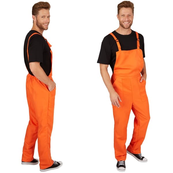 Smækbukser kostume orange