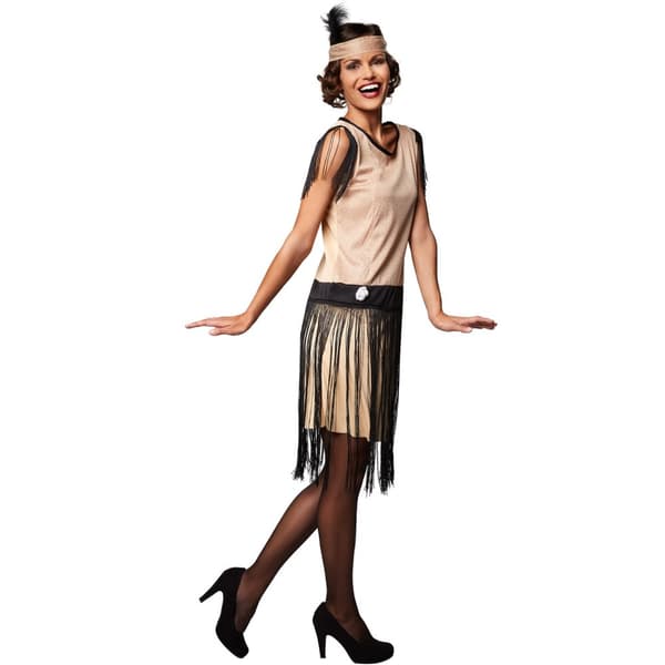 Flapper 20'er kostume