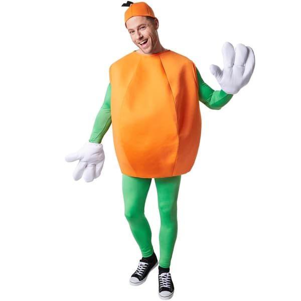 Kostume Appelsin orange XL