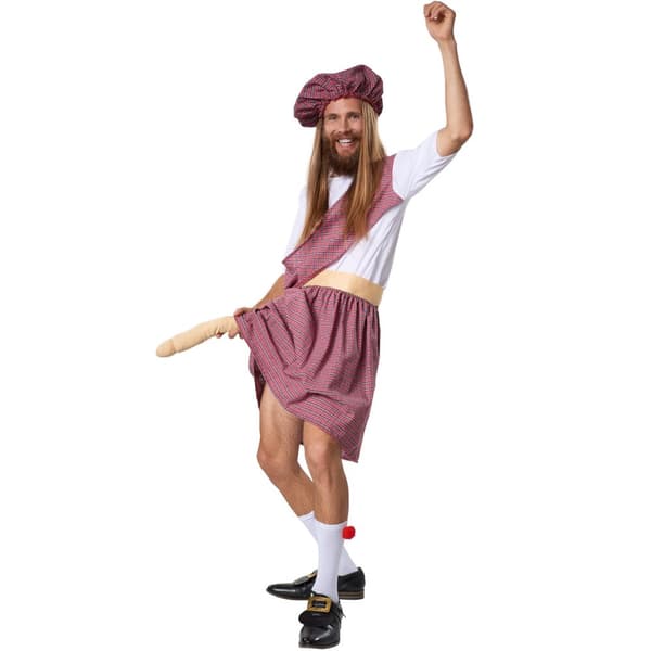 Fræk Highlander kostume