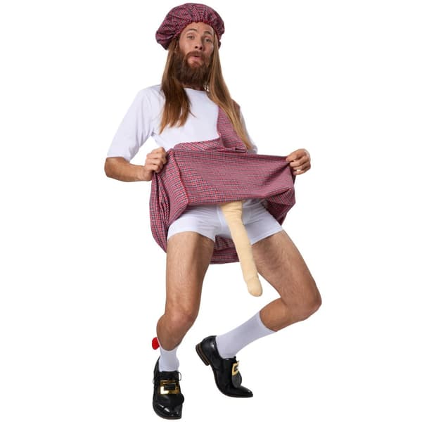Fræk Highlander kostume
