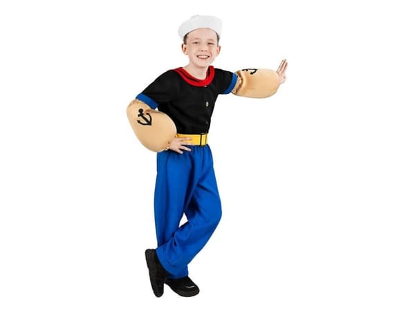 Skipper Skræk Børnekostume (Str. 110-116)