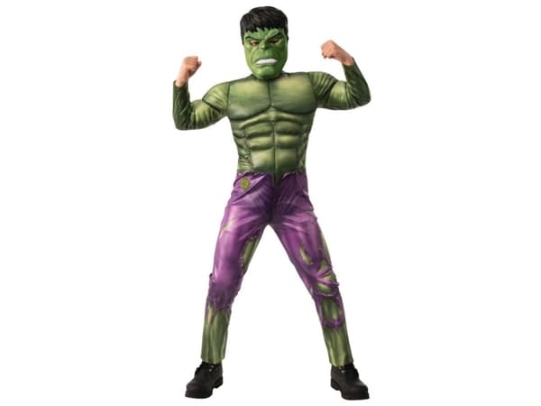 Marvel Hulk Deluxe lasten puku (koko L/128)