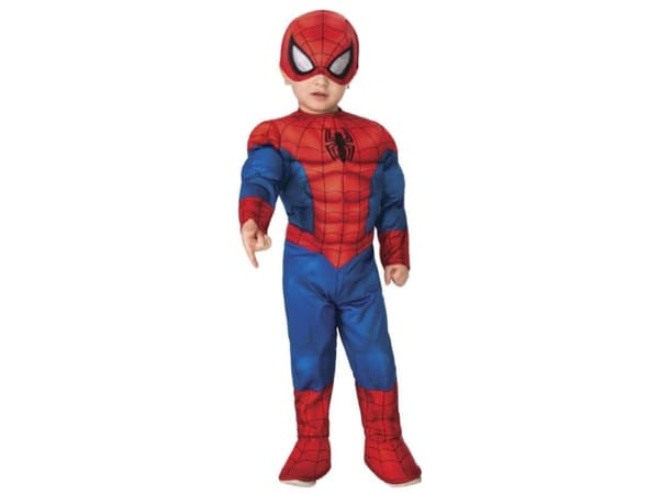 Spiderman Udklædningstøj (Str. 12-24 Måneder) Optil 84cm