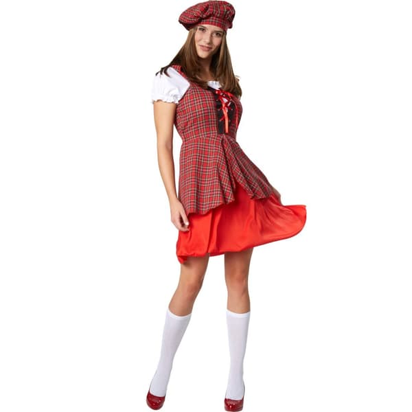 Skotsk kvinde kostume
