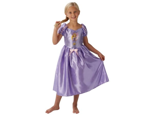Disney Princess Rapunzel-dräkt för barn (storlek 116)