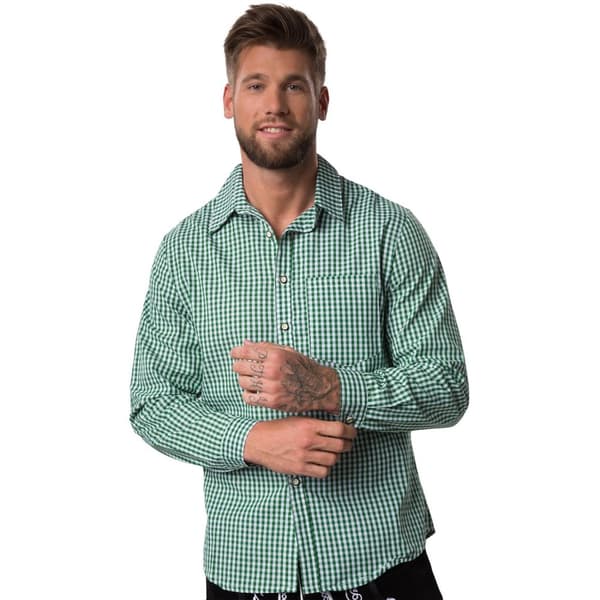Tyrolerskjorte Daniel Grøn XL
