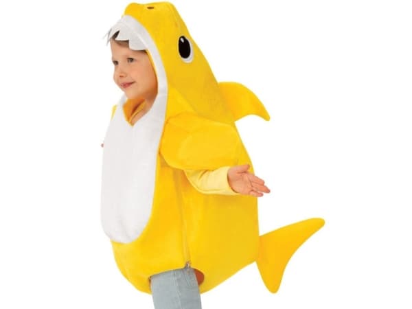 Baby Shark Deluxe Gul INFANT / 6-12 M