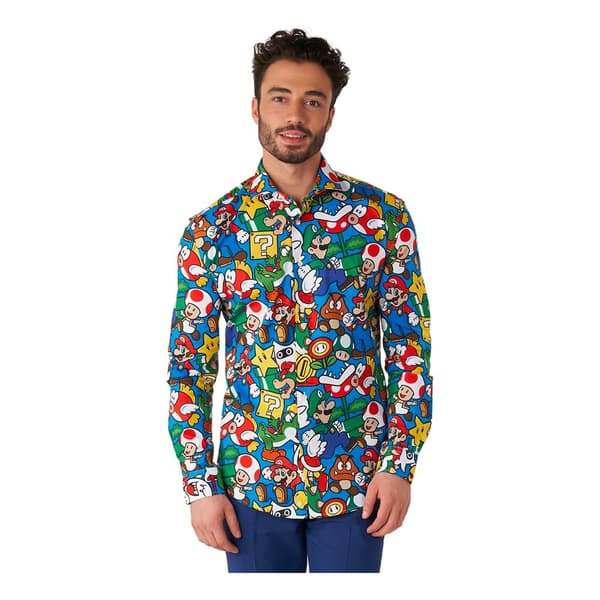 OppoSuits Super Mario Skjorta