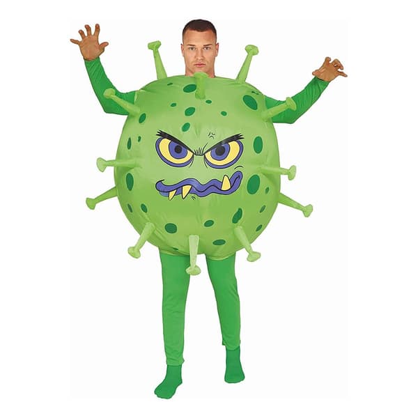 Oppustelig Virus Kostume