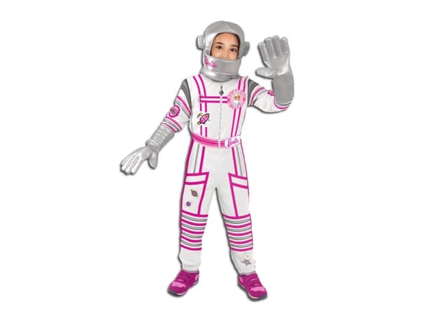 Barbie Astronauttipuku (puku, käsineet ja päähine) - 4-5 vuotta