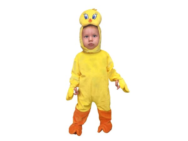Tweety vauvapuku (haalari ja päähine) - 1-2 vuotta