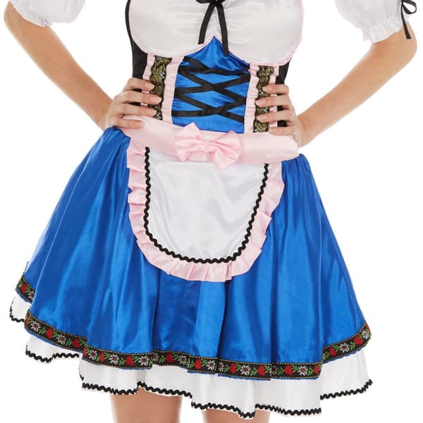 Feminin tyrolerkjole kostume