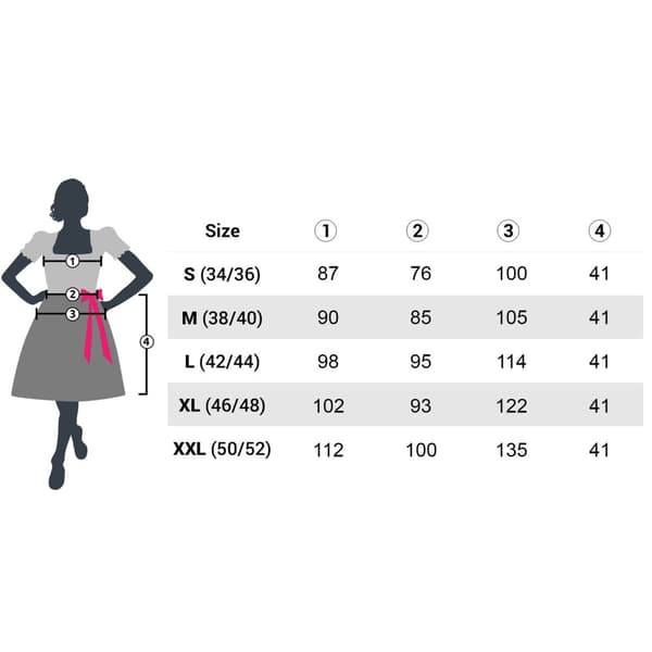 Feminin tyrolerkjole kostume
