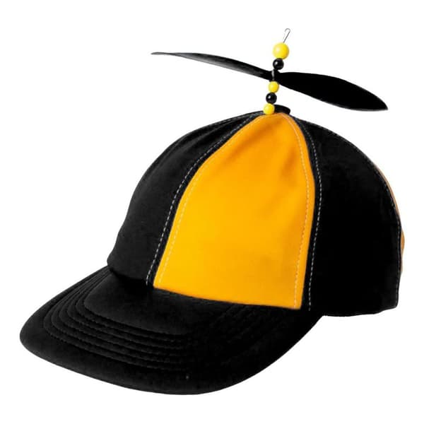 Propellkeps Svart/Gul