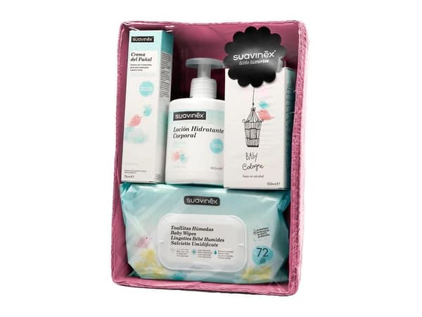 Suavinex Baby Cosmetic Bag för flickor 4 st