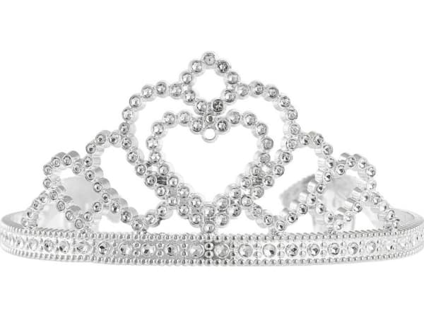 GoDan Tiara silver princess tiara - 1 pc. Universal