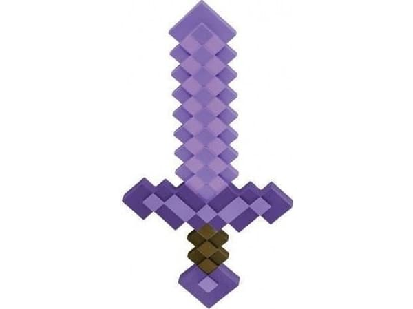 Forkledning Minecraft diamant sverd 51 cm for karneval kostyme