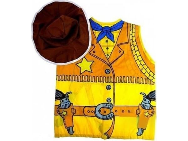 Lean Sportsantrekk Cowboy Fancy Dress Kostyme Til Barn