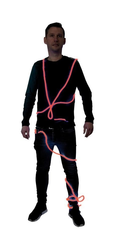 Neon Kabel 3 m Maskeraddräkt