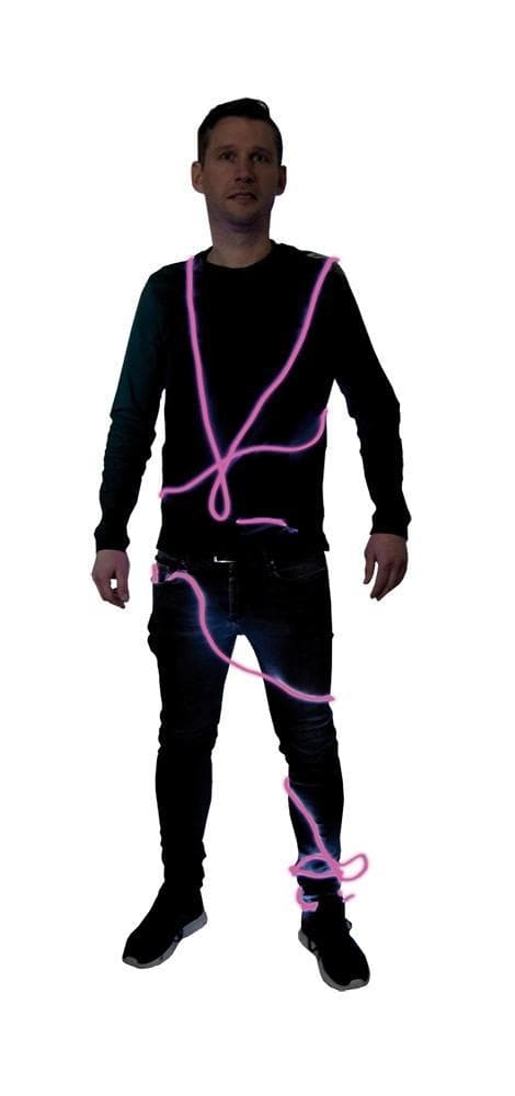 Neon Kabel 3 m Maskeraddräkt
