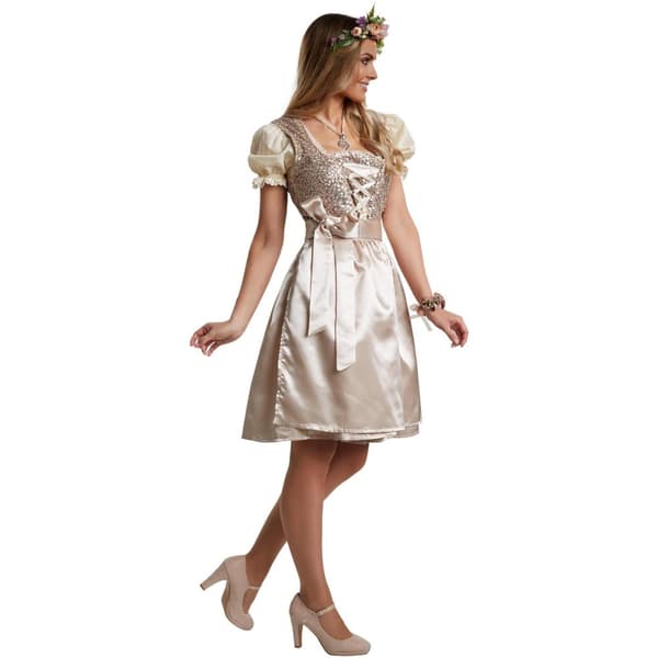 Kvinde kostume mini dirndl Burgau model 2
