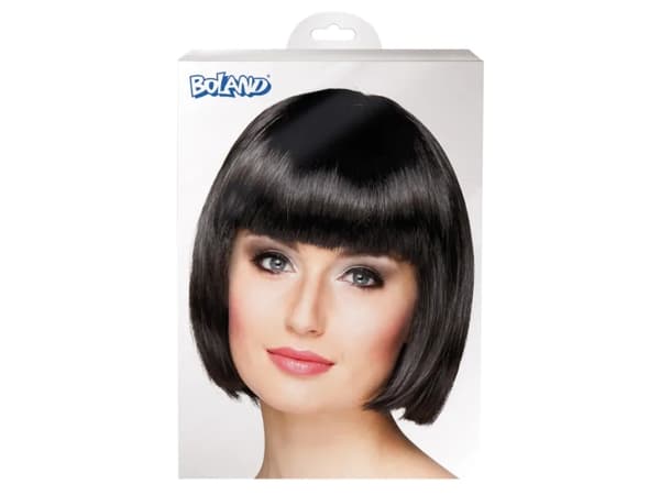Boland 85881, Parykk til kostyme, Voksen, Hunkjønn, Polyester, Sort, 212 g