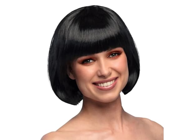 Boland 85881, Maskeradperuk, Vuxen, Honkoppling, Polyester, Svart, 212 g