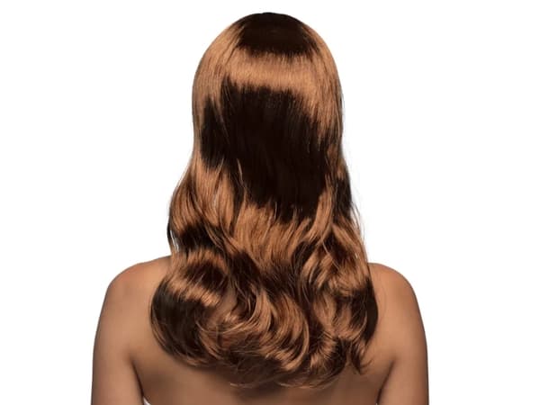 Boland 85867, Maskeradperuk, Vuxen, Honkoppling, Polyester, Brun, 275 g