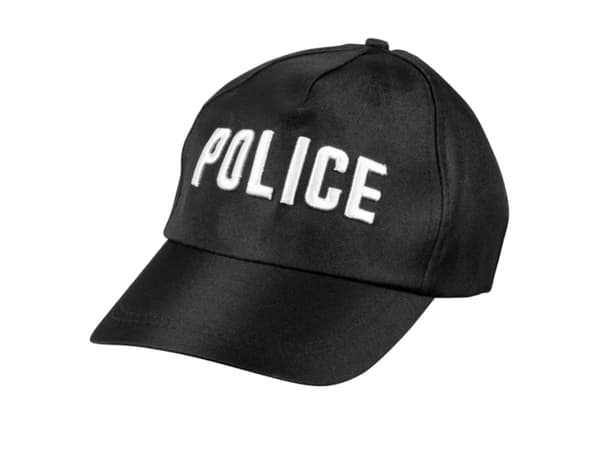 Boland 97046, Hatt til kostyme, Voksen, Alle kjønn, Polyester, Isopor, Sort, Hvit, 50 g