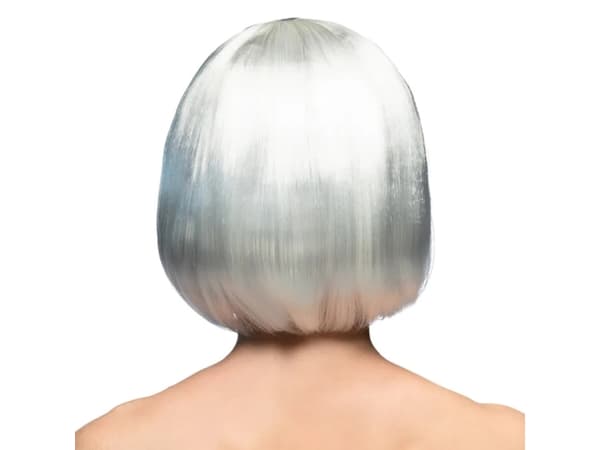 Boland 85887, Maskeradperuk, Vuxen, Honkoppling, Polyester, Vit, 212 g