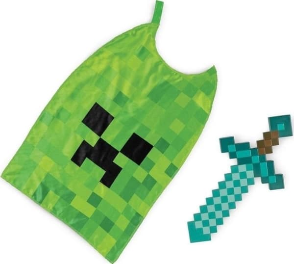 Disguise Minecraft Role Play Sword & Cape Set
